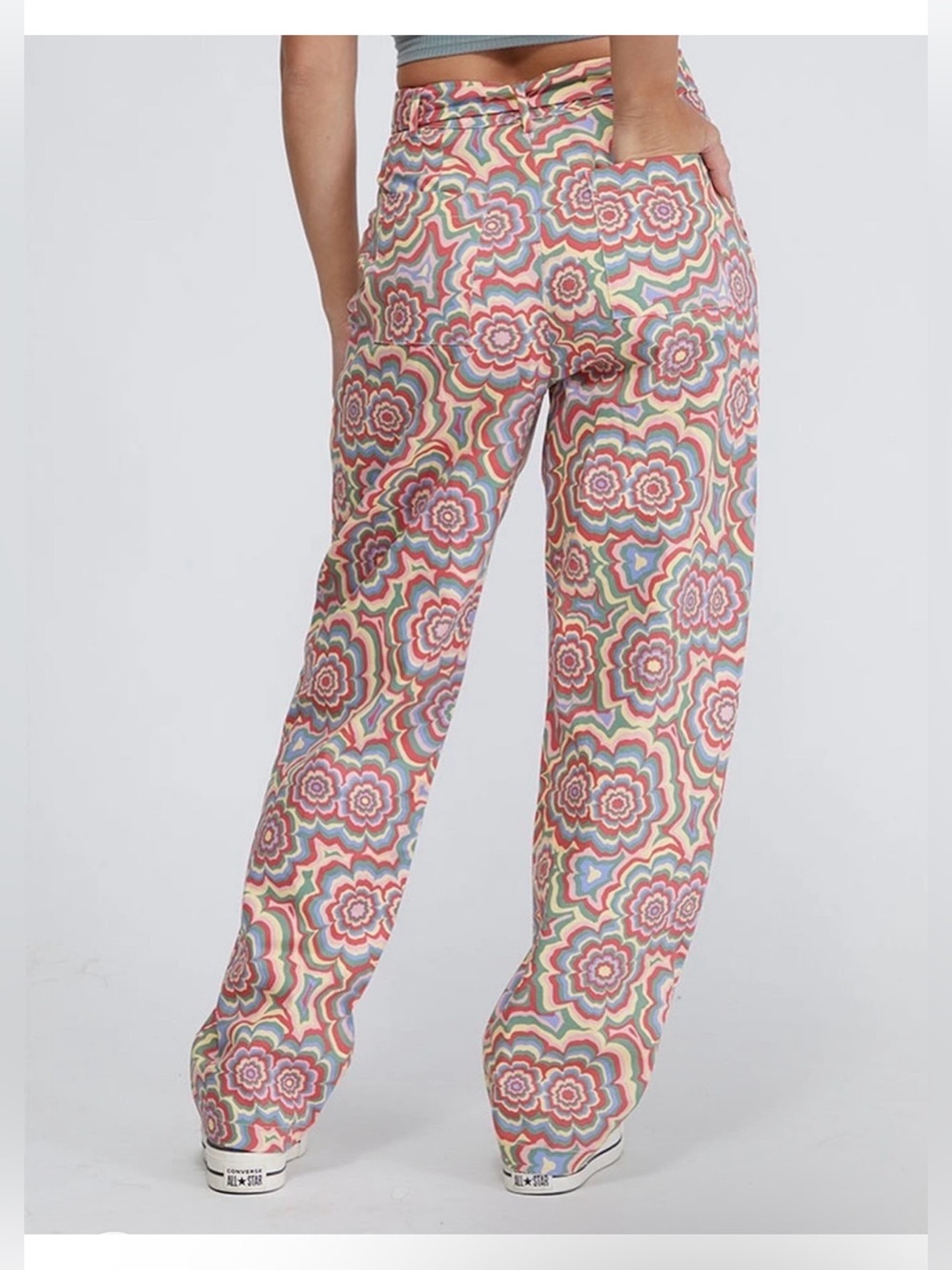 The Ragged Priest Rainbow Formular Jeans Size 12 High Rise - Picture 3 of 13